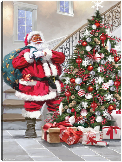 Papá Noel y el árbol - The Macneil Studio