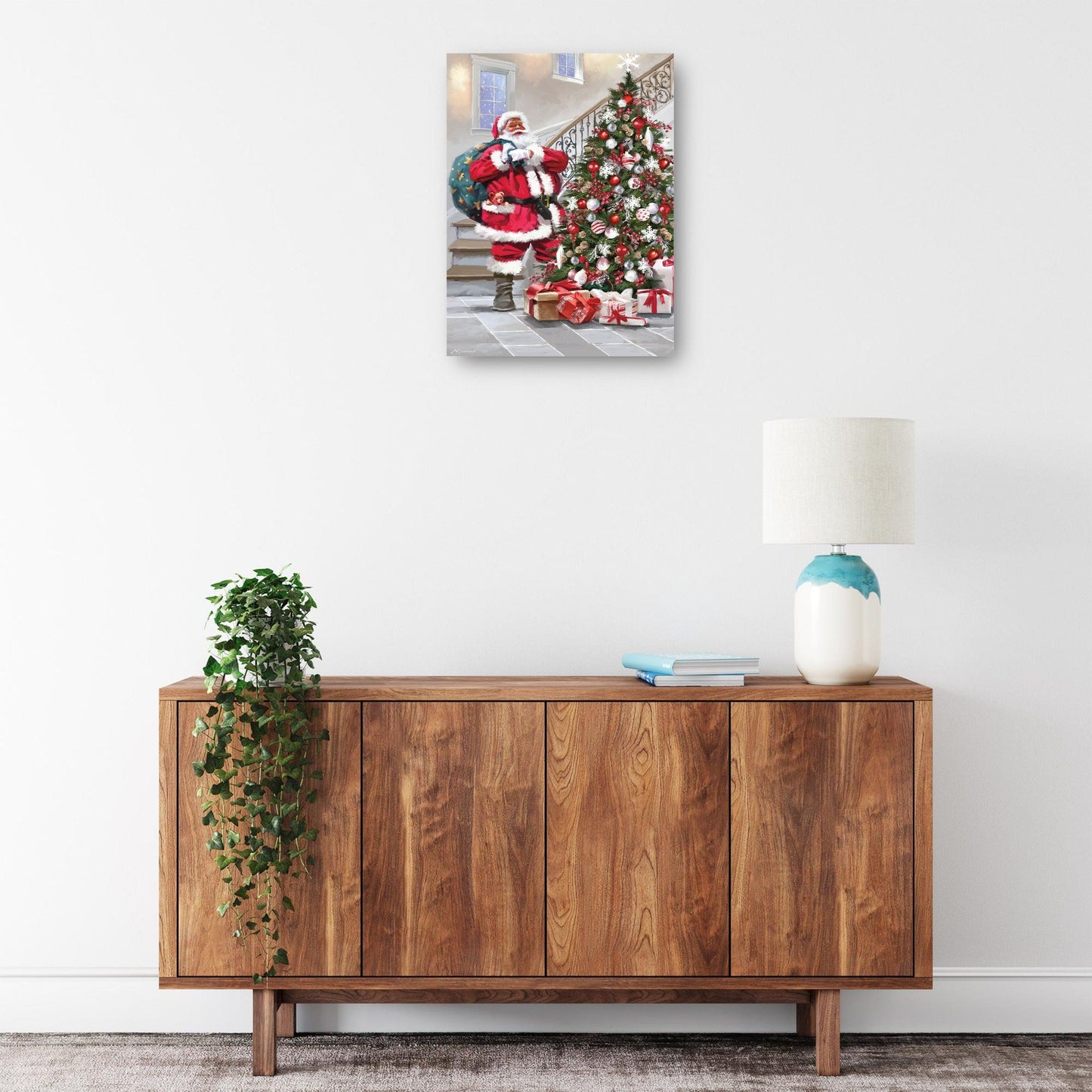 Papá Noel y el árbol - The Macneil Studio