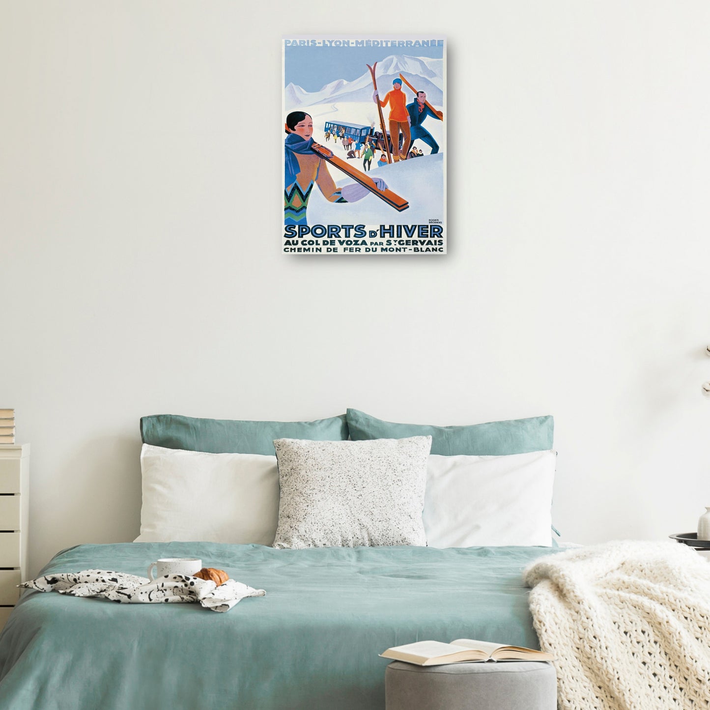 Deporte D'Hiver Esqui Francia - Vintage Apple Collection