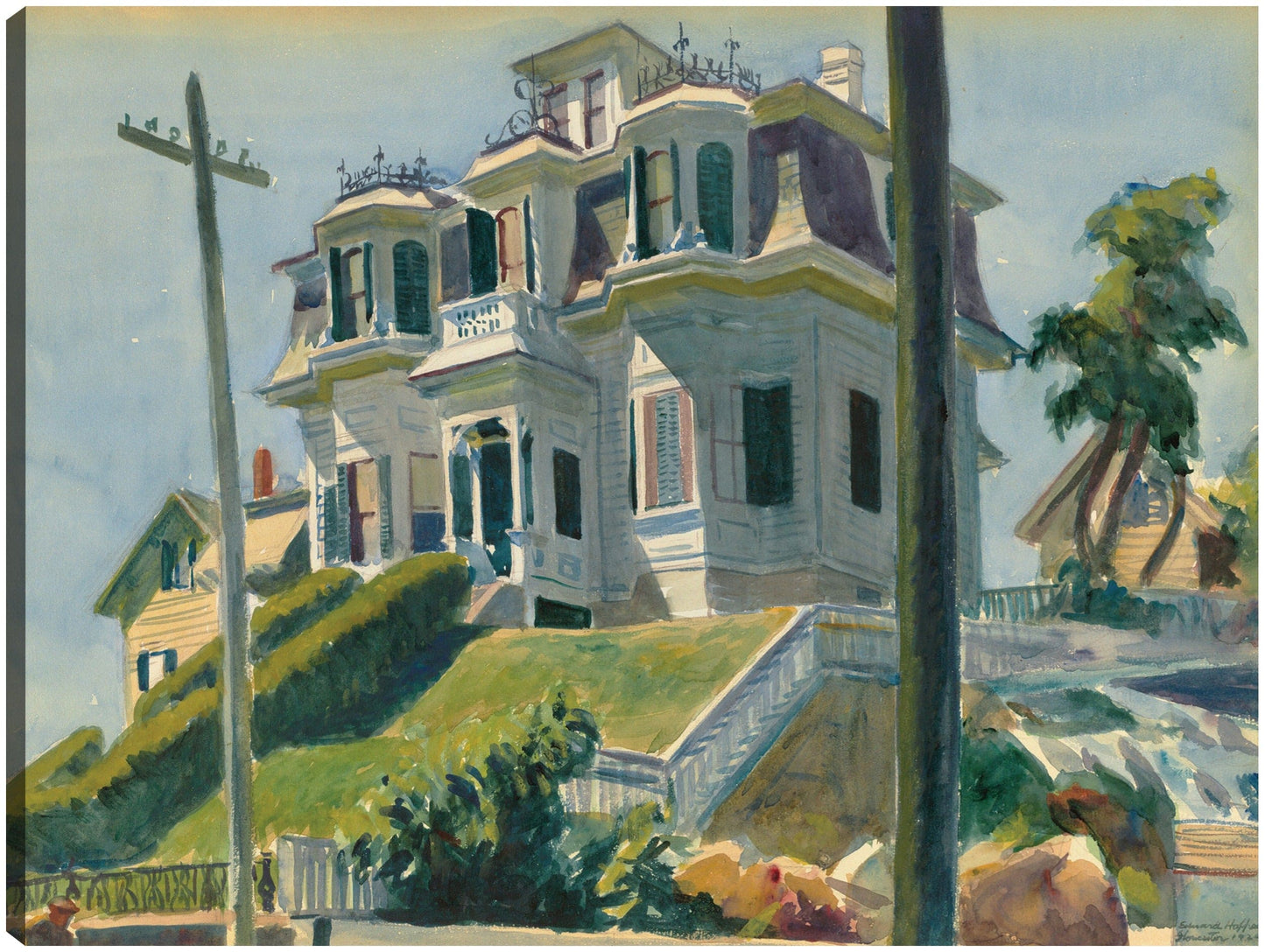 La casa de Haskel - Edward Hopper