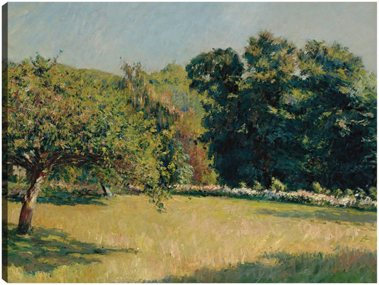 Un jardín À Trouville (1882) - Gustave Caillebotte