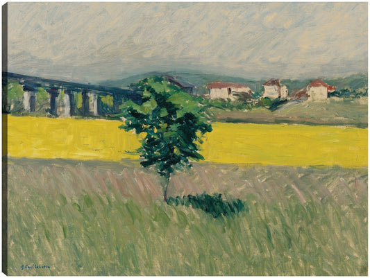 Pradera del Pont D'Argenteuil - Gustave Caillebotte