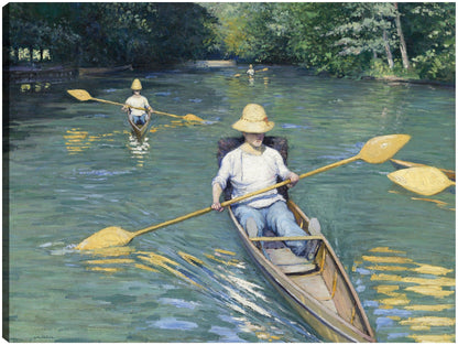 Esquifes (1877) - Gustave Caillebotte