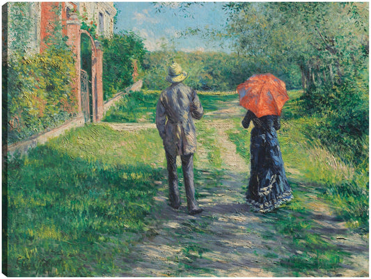 Camino Montant (1881) - Gustave Caillebotte