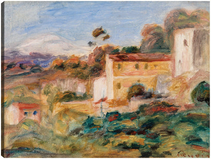 Paisaje (Paysage) (1911) - Pierre-Auguste Renoir 
