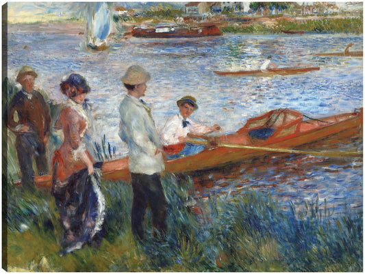 Remeros en Chatou (1879) - Pierre-Auguste Renoir 