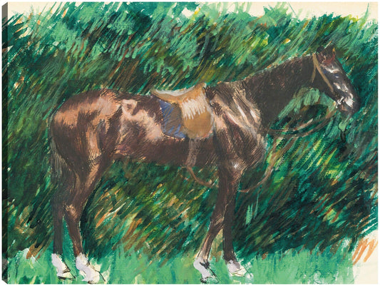 Un caballo - Pierre-Auguste Renoir 
