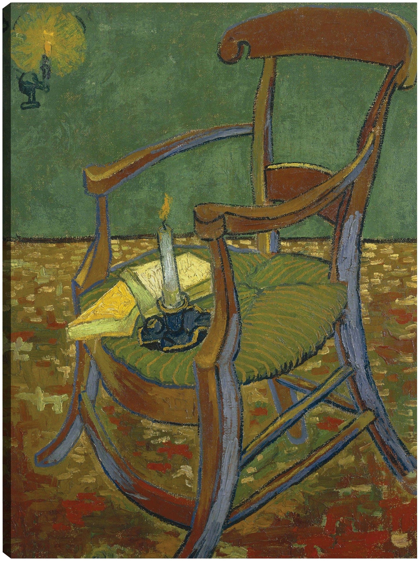 La silla de Gauguin (1888) - Vincent Van Gogh