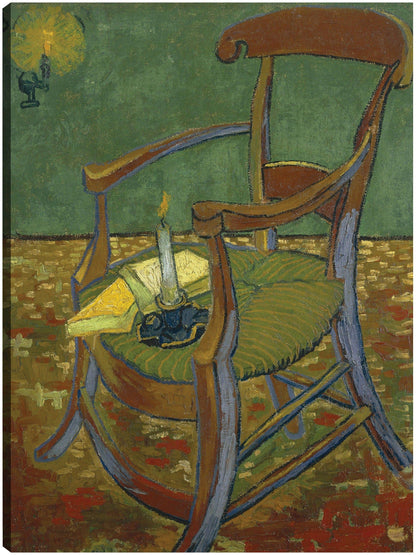 La silla de Gauguin (1888) - Vincent Van Gogh