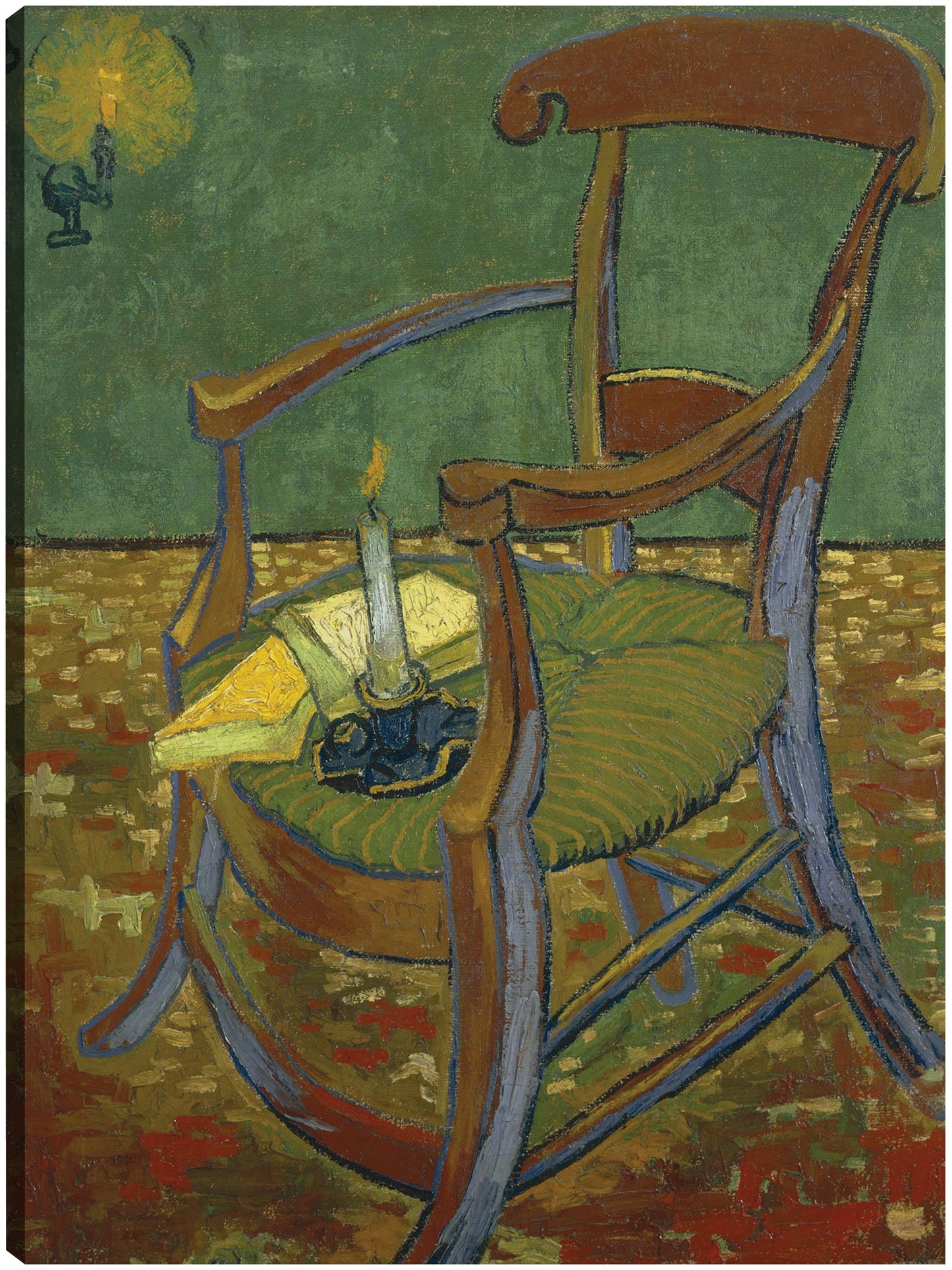 La silla de Gauguin (1888) - Vincent Van Gogh