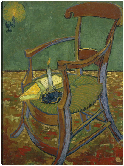 La silla de Gauguin (1888) - Vincent Van Gogh