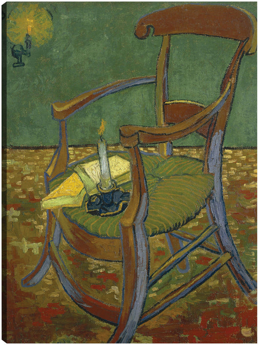 La silla de Gauguin (1888) - Vincent Van Gogh
