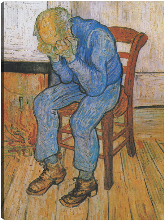 A las puertas de la eternidad (1890) - Vincent Van Gogh