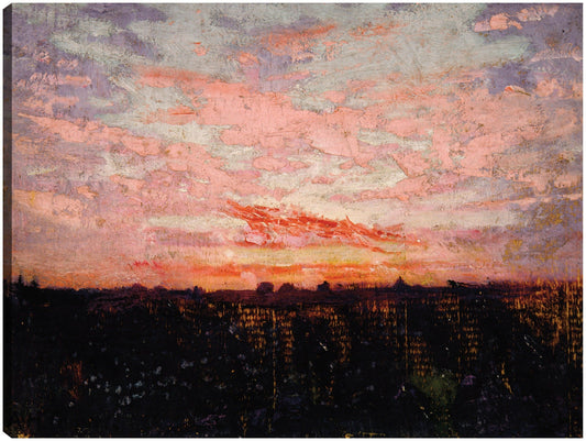 Amanecer o atardecer, estudio para libro, coloración oculta en el reino animal (ca. 1905-1909) - Abbott Handerson Thayer