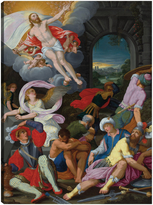 La resurrección de Cristo (1622) - John La Farge
