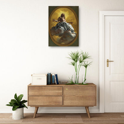 Cristo en gloria - Giovanni Battista Gauli