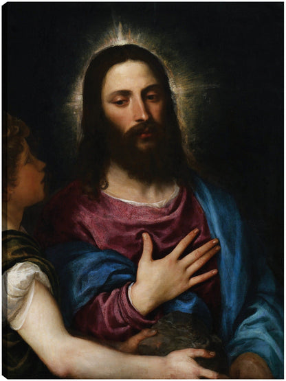 La tentación de Cristo (c. 1516-25) - Titian
