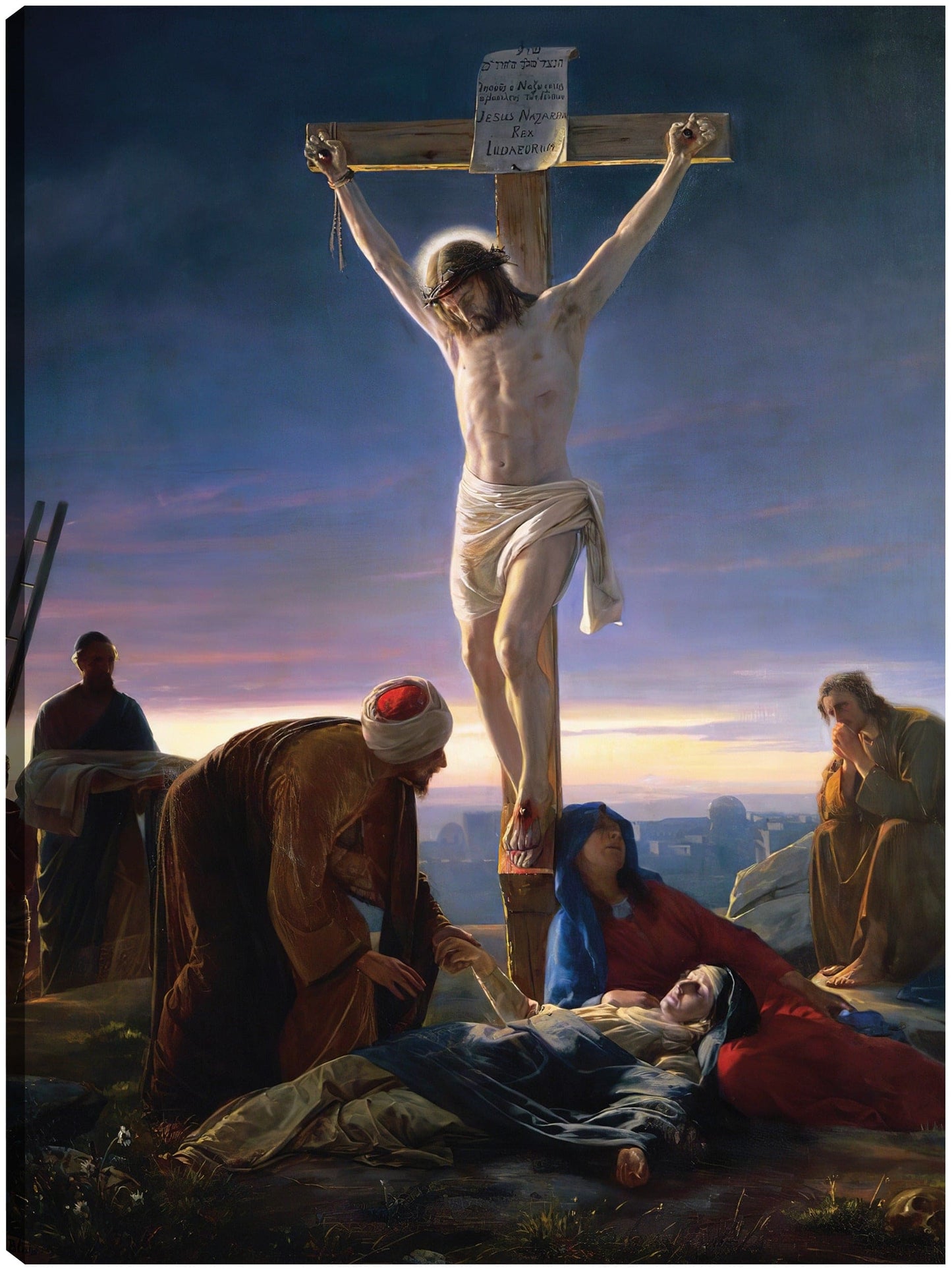 Cristo en la cruz (1870) - Carl Bloch