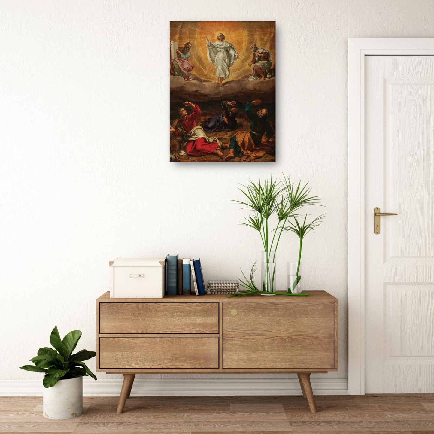 La Transfiguración de Cristo (siglo XVII) - Netherlandish School