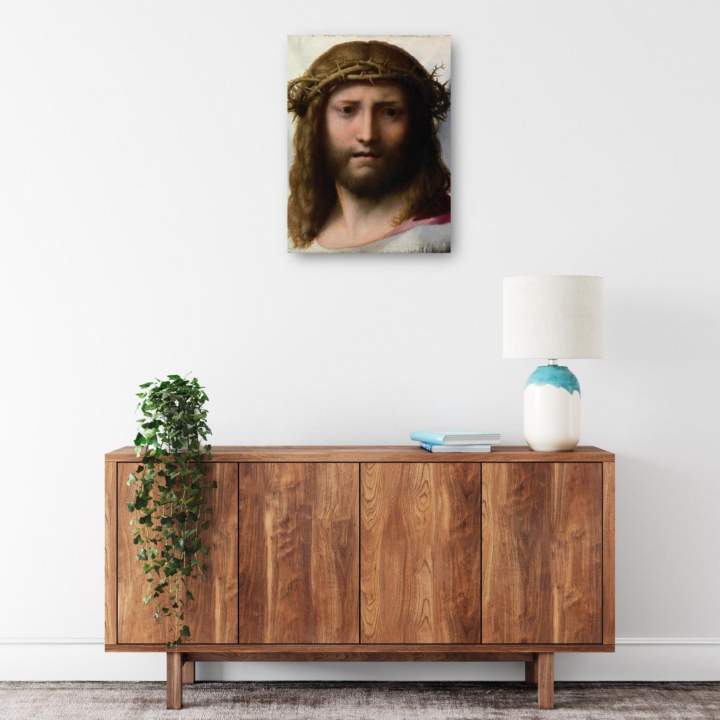 Cabeza de Cristo (1525-1530) - Correggio