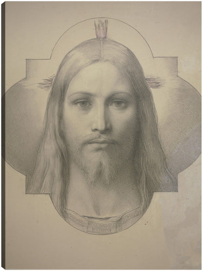 La cabeza de cristo - Eduard Von Steinle