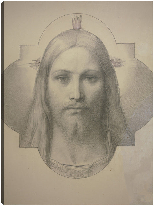 La cabeza de cristo - Eduard Von Steinle