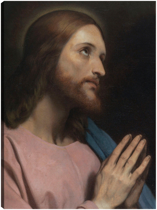 Cabeza de Cristo (1849) - Ary Scheffer