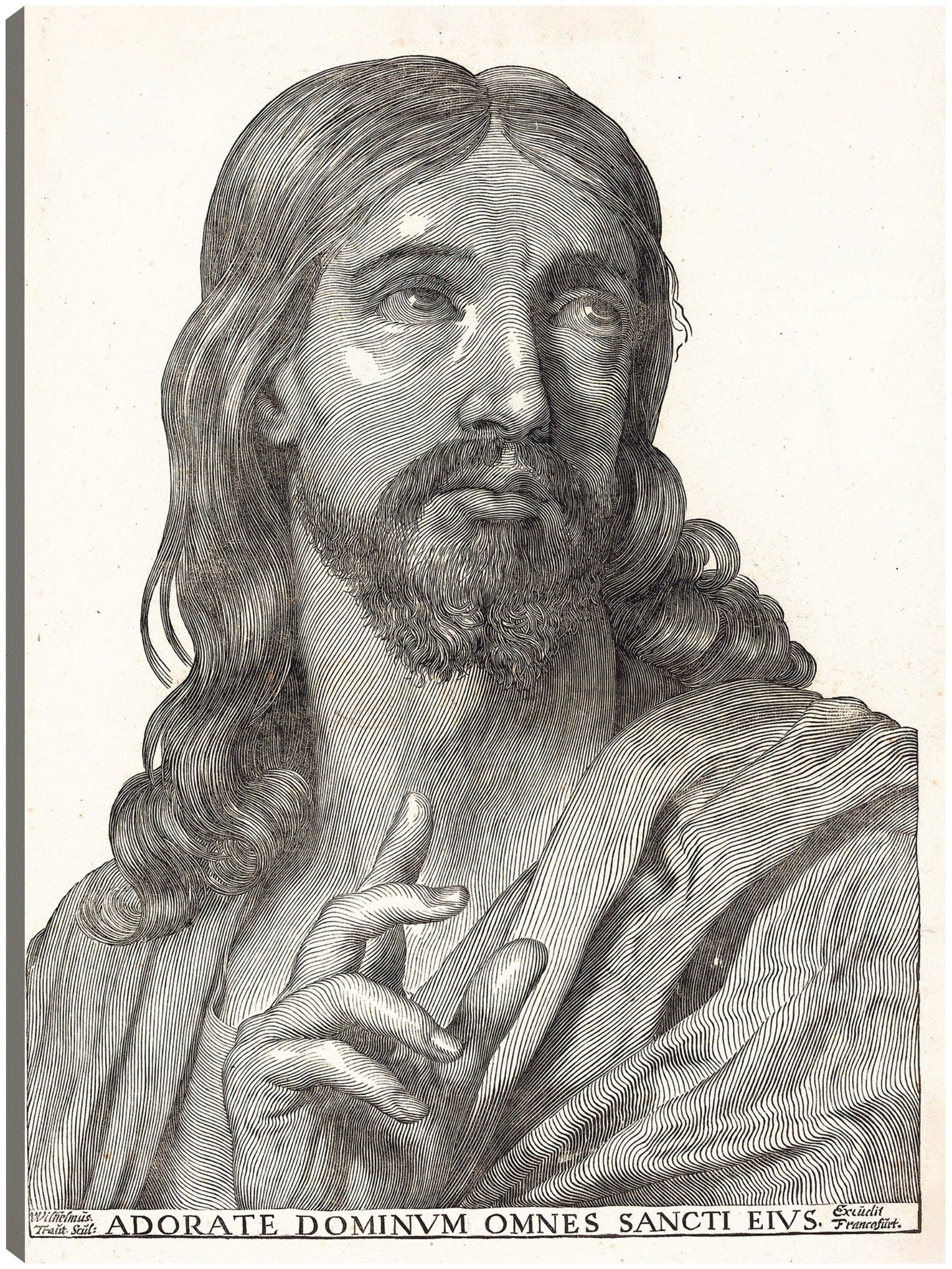 Cristo de medio cuerpo - Wilhelm Traut