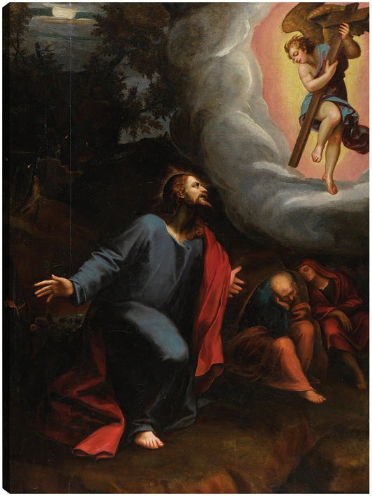 Cristo en el huerto de Getsemaní - Juan Sariñena