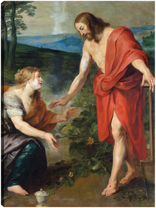 Cristo se aparece a María Magdalena (1610 - 1690) - Peter Paul Rubens