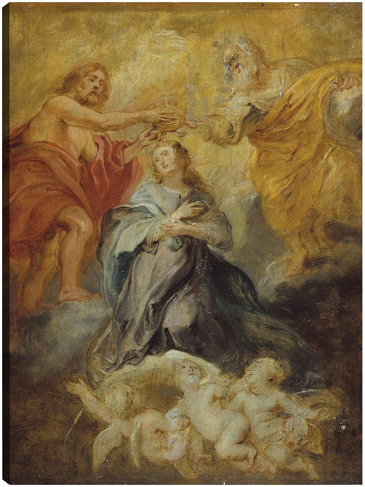 La Coronación de la Virgen (ca. 1632-1633) - Peter Paul Rubens