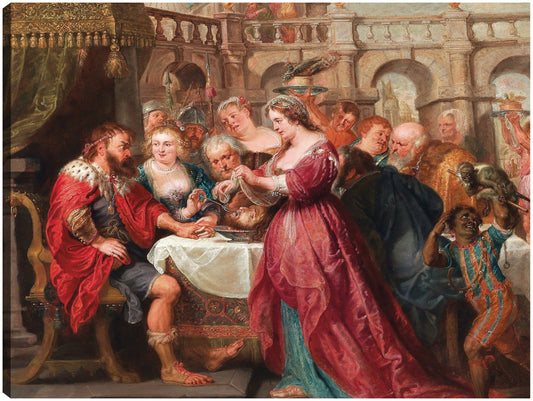 La fiesta de Herodes (hacia 1638-1640) - Peter Paul Rubens