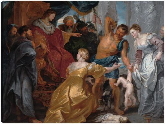 El juicio de Salomón (1617) - Peter Paul Rubens