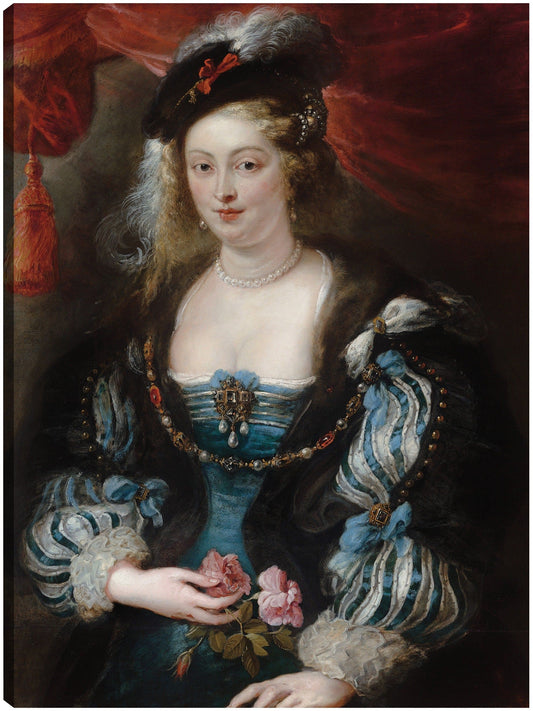 Retrato de una mujer joven (1620 - 1630) - Peter Paul Rubens