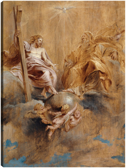 La Santísima Trinidad (1616-1617) - Peter Paul Rubens