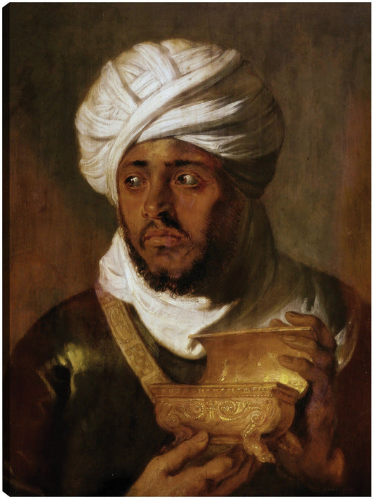El rey moro (hacia 1618) - Peter Paul Rubens