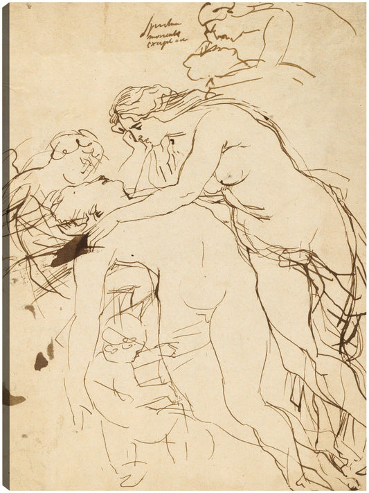 Venus lamentando a Adonis (c. 1608-1612) - Peter Paul Rubens
