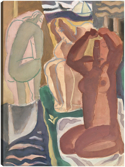 Dos mujeres bañándose (1929) - Leo Gestel