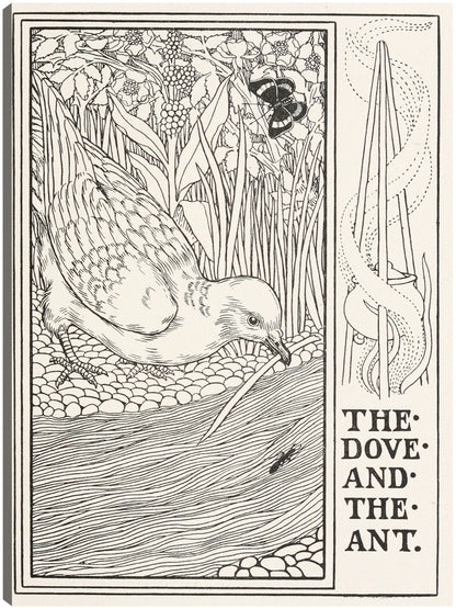 La paloma y la hormiga (1900) - Percy J. Billinghurst