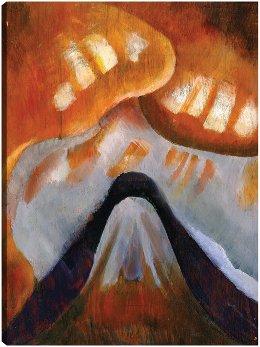 Montaña y cielo (hacia 1925) - Arthur Dove
