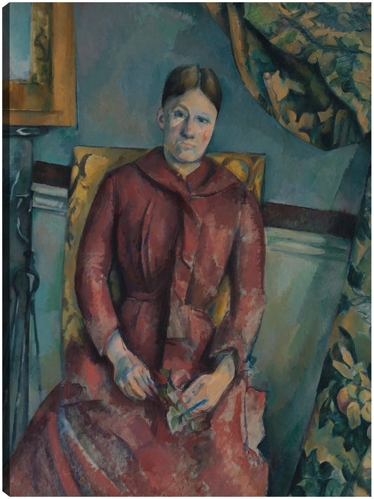 Señora Cézanne - Paul Cezanne