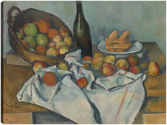 La canasta de manzanas - Paul Cezanne