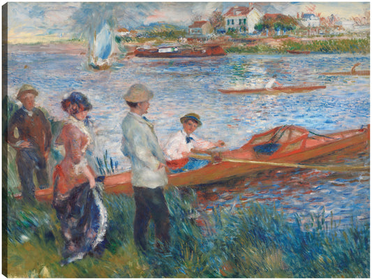 Remeros en Chatou - Pierre-Auguste Renoir