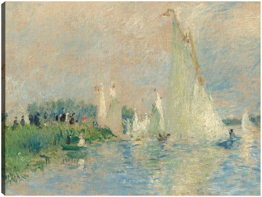 Regata en Argenteuil - Pierre-Auguste Renoir