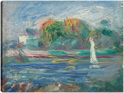 El río azul - Pierre-Auguste Renoir