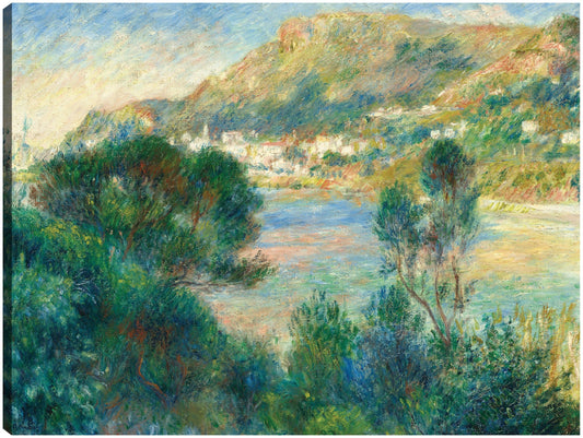 Vista de Montecarlo desde Cap Martin - Pierre-Auguste Renoir