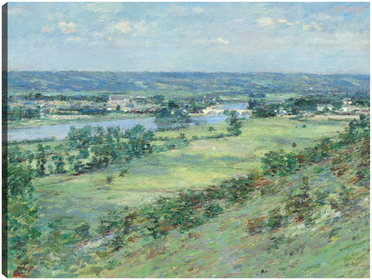 El valle del Sena - Theodore Robinson