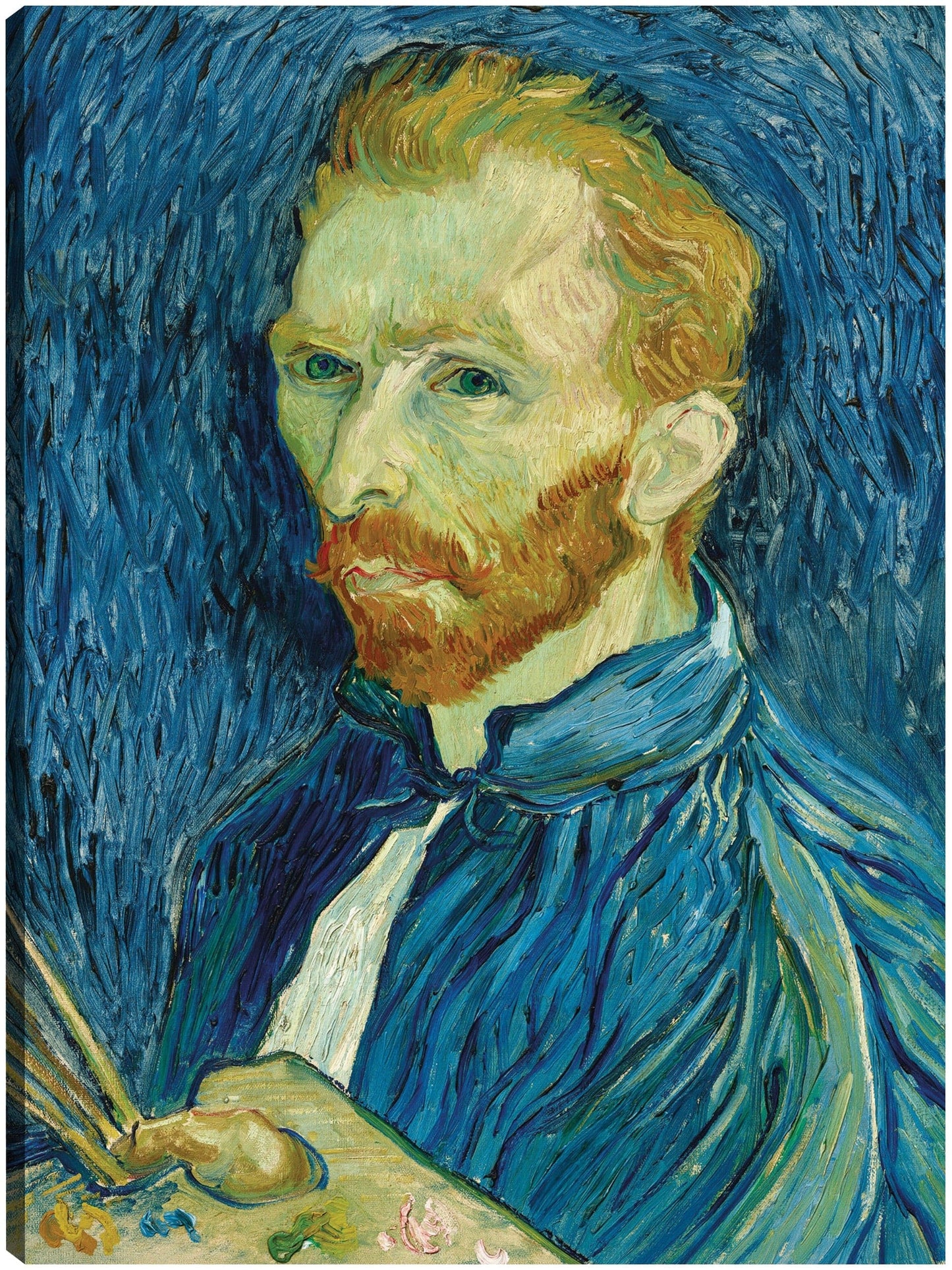 Autorretrato 1889 - Vincent van Gogh
