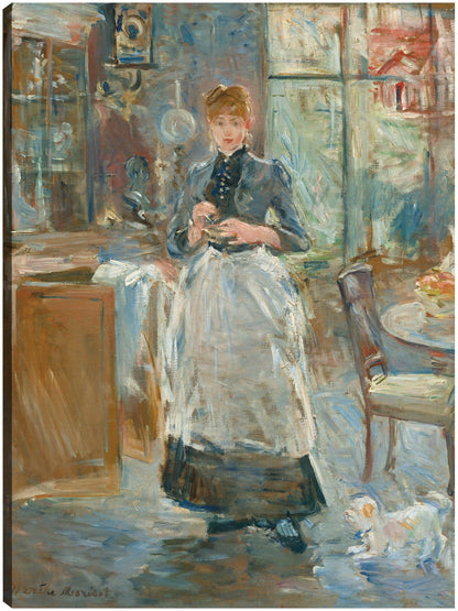 En el comedor - Berthe Morisot
