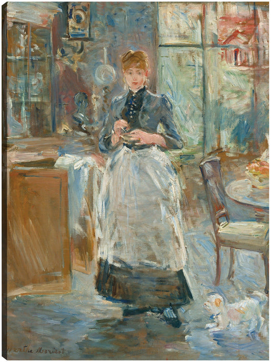 En el comedor - Berthe Morisot